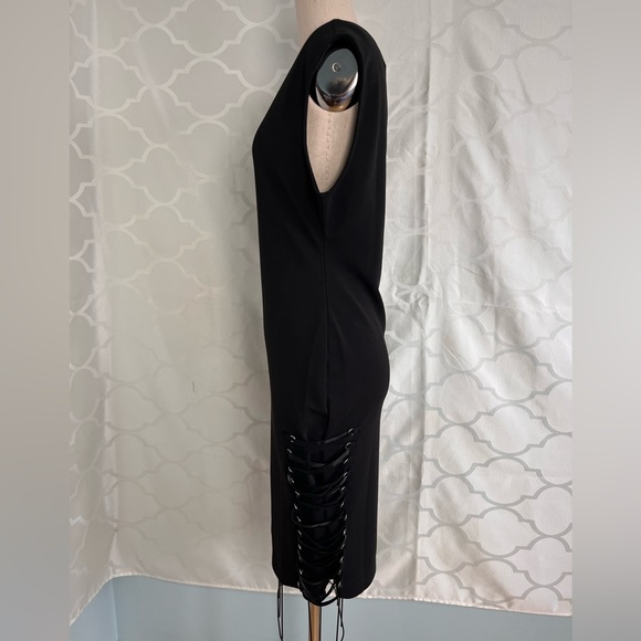 NWT LA BELLE ROC | black dress Size XL New Stretch Sexy - Picture 14 of 15